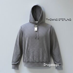 NWT Thomas Sterling Men’s Royal Blue/Black Knit Hoodie XL